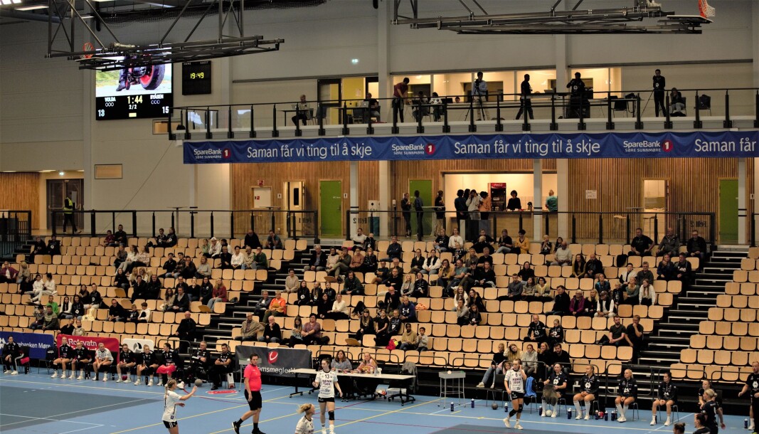 GLISSENT: Volda Håndball håper de vil se flere tilskuere når sesongen starter opp. GLISSENT: Volda Håndball håper de vil se flere tilskuere når sesongen starter opp.