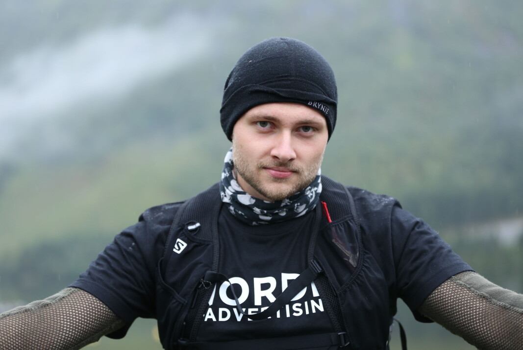 SKAL FULLFØRE UANSETT HVA: Eirik Myklebust Ramsli fra Volda. SKAL FULLFØRE UANSETT HVA: Eirik Myklebust Ramsli fra Volda.