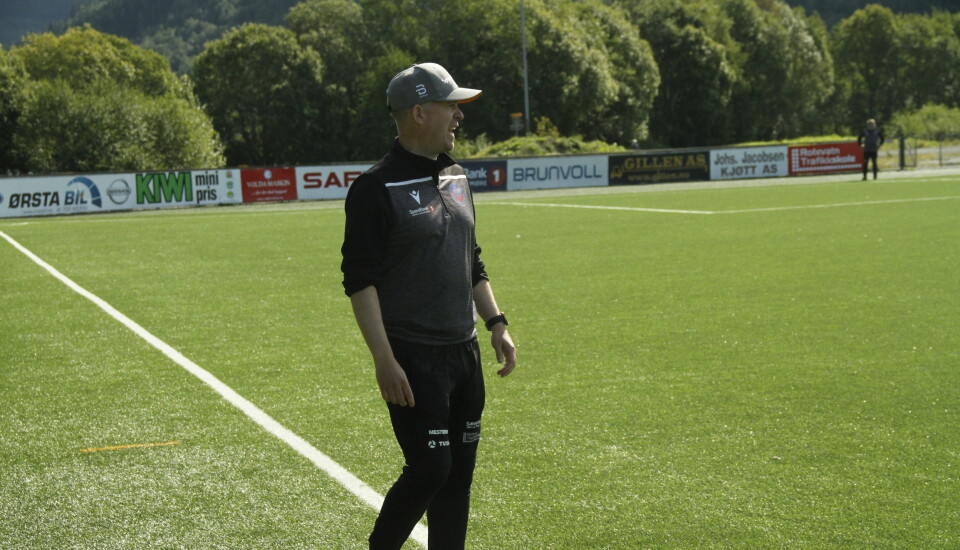 KLAR: Volda-trener Lars Petter Rønnestad.