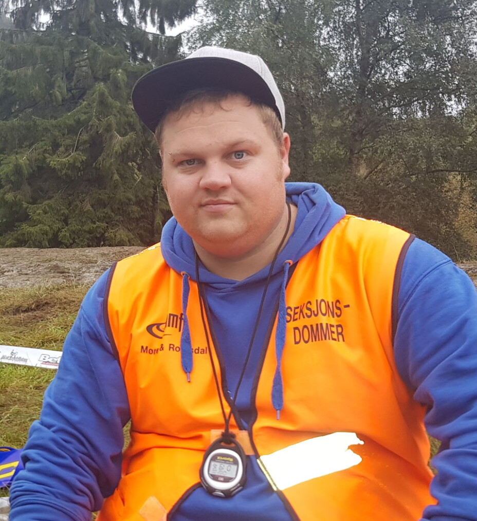 Kristoffer Jørgensen i Volda og Ørsta Trialklubb.