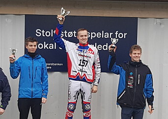 Tobias Solnør vant klasse A under lørdagens stevne.