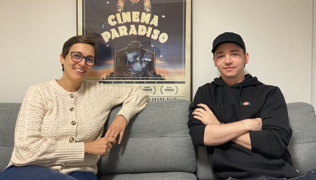 NYTT KULTURTILBUD: Kristina Bjørdal Kostopoulos og Mats Dahlesvoren ønsker å gi et nytt kulturtilbud til Volda. NYTT KULTURTILBUD: Kristina Bjørdal Kostopoulos og Mats Dahlesvoren ønsker å gi et nytt kulturtilbud til Volda.