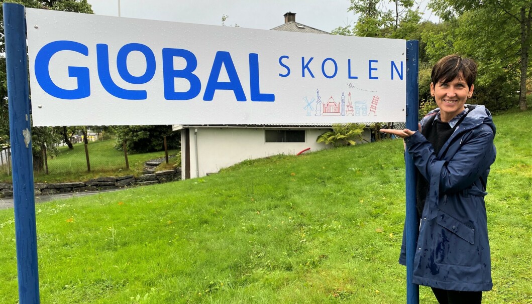 HJEMMEKJÆR: Lilli Brenner Røv ønsker at Globalskolen skal forbli i Volda kommune. HJEMMEKJÆR: Lilli Brenner Røv ønsker at Globalskolen skal forbli i Volda kommune.