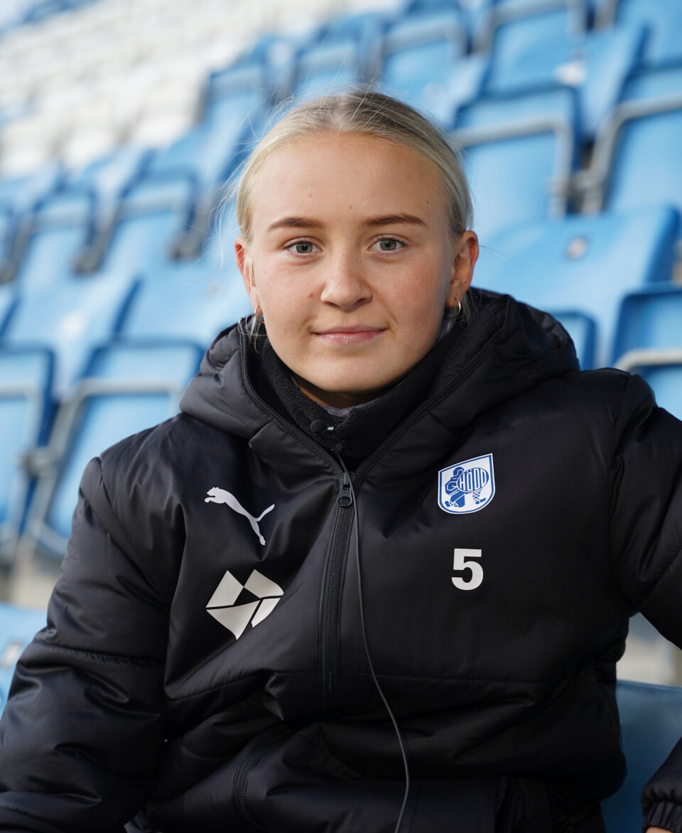 Madelen Eid er klar for EM-kvalik med j16-landslaget.
