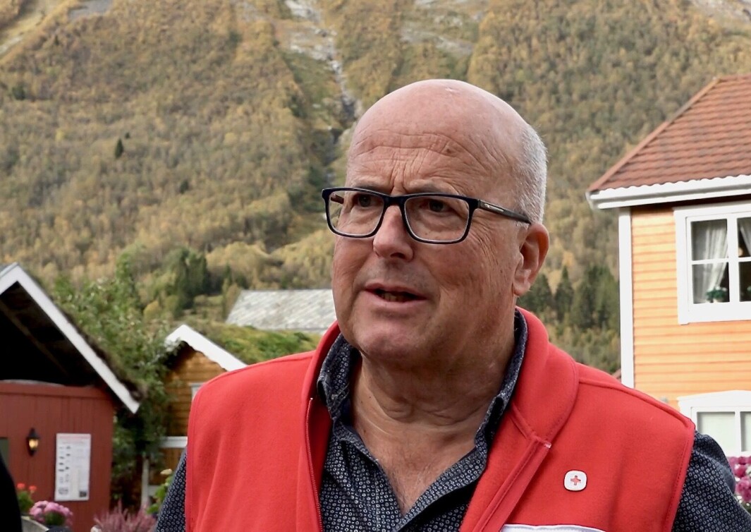 Kjell Bjarne Eikebø i Ørsta Røde Kors Kjell Bjarne Eikebø i Ørsta Røde Kors