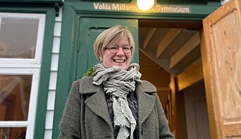 Dimmen foran Gamlegymnaset. Dimmen foran Gamlegymnaset.