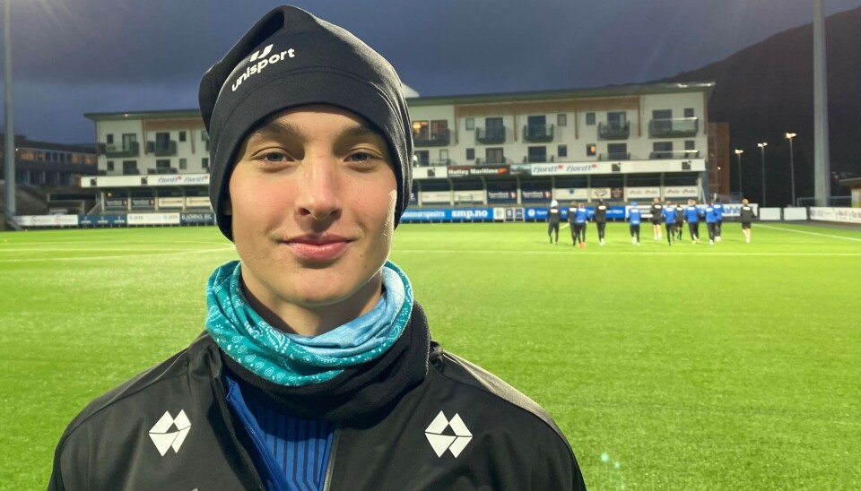 SNART ELITESERIEKLAR: Syver Skundberg Skeide har nå signert for Bodø/Glimt. Her i 2021. SNART ELITESERIEKLAR: Syver Skundberg Skeide har nå signert for Bodø/Glimt. Her i 2021.