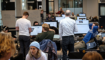 PRAKSIS: Journalistikkstudentene er klare for ny praksisperiode. PRAKSIS: Journalistikkstudentene er klare for ny praksisperiode.