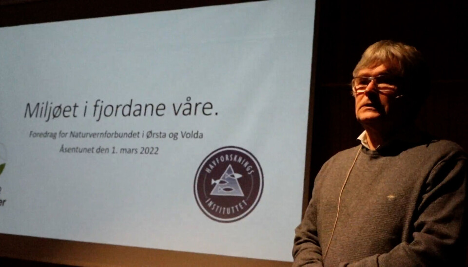 FORSKER: Nils-Roar Hareide mener det er nødvendig med kunnskap for bevare mangfoldet i fjordene. FORSKER: Nils-Roar Hareide mener det er nødvendig med kunnskap for bevare mangfoldet i fjordene.