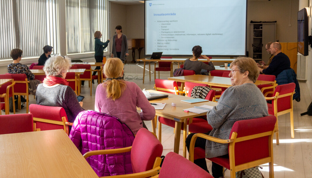 VIKTIG TEMA: Flere interesseorganisasjoner var til stede da VIKTIG TEMA: Flere interesseorganisasjoner var til stede da