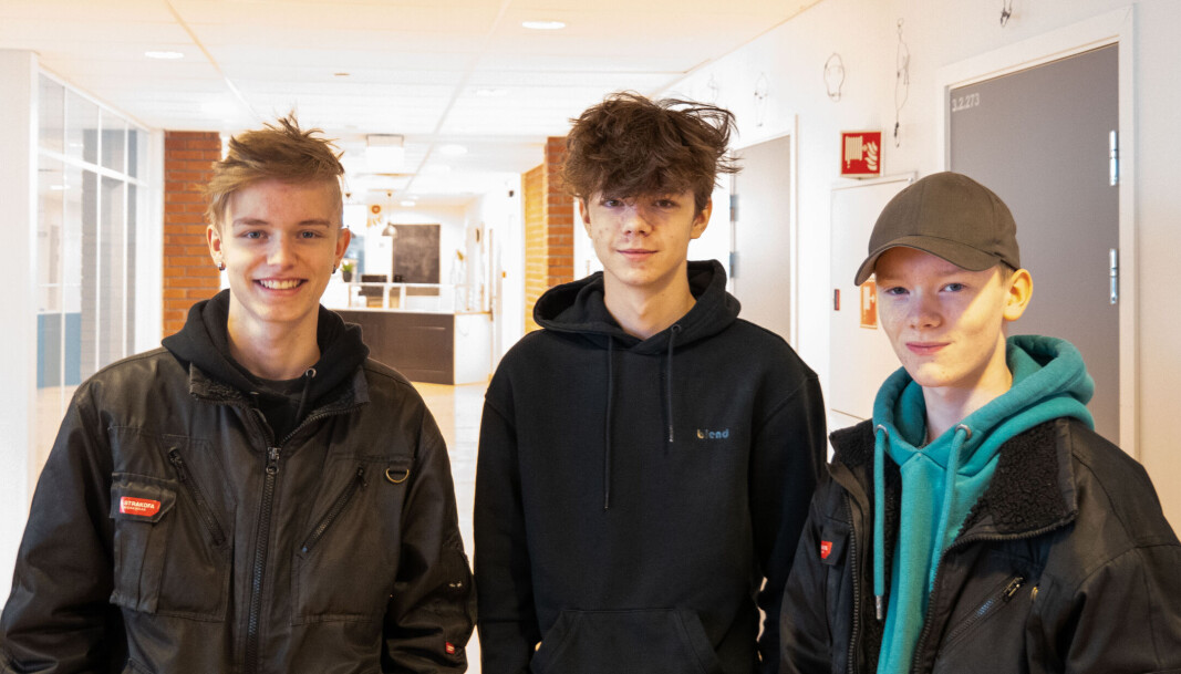 Andre Arntsen, Lukas Borgen og Even Hellebust bestemte seg tidlig for å gå TIF. Andre Arntsen, Lukas Borgen og Even Hellebust bestemte seg tidlig for å gå TIF.