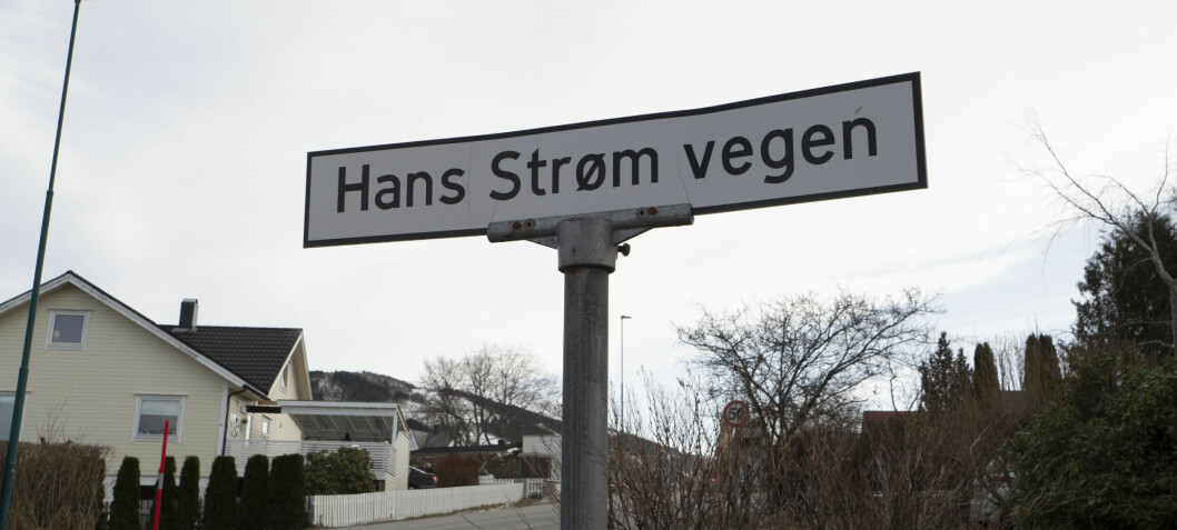 Bare ei gate i Volda og Ørsta er oppkalt etter ei kvinne
