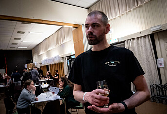 FORNØYD: Eirik Hoem mener det har vært en vellykket kveld. FORNØYD: Eirik Hoem mener det har vært en vellykket kveld.