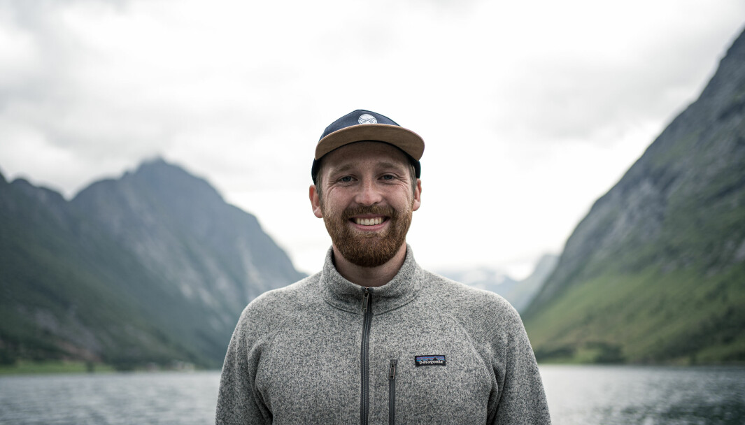 VISJON: Helge Kvam Karbø etablerte selskapet Fjord Nature i hjembygda si Hellesylt i 2019.