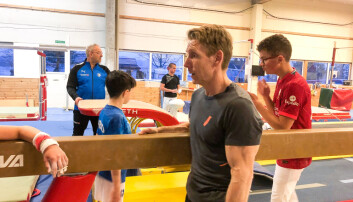 TRENERUTVIKLING: Jansen er på besøk blant annet for å gi trenerne faglig påfyll. TRENERUTVIKLING: Jansen er på besøk blant annet for å gi trenerne faglig påfyll.