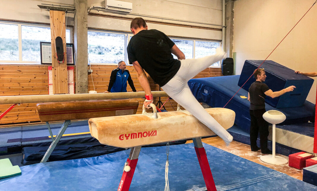 INSPIRASJON: Utøverne synes det er motiverende å ha Jansen på besøk. INSPIRASJON: Utøverne synes det er motiverende å ha Jansen på besøk.