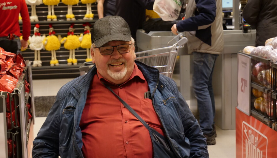 PLASS TIL RULLESTOLER: Karstein Åmelfot var glad for at det var bedre plass enn i de gamle lokalene.
