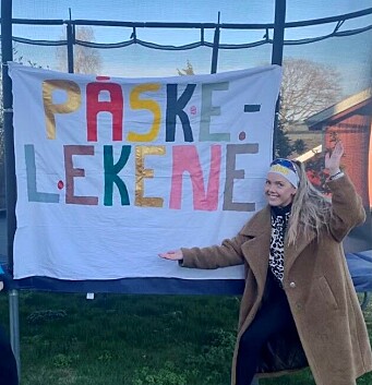 FAMILIETID: Stine ser alltid frem til påske med familien, men må kombinere det med en del jobb i år. FAMILIETID: Stine ser alltid frem til påske med familien, men må kombinere det med en del jobb i år.