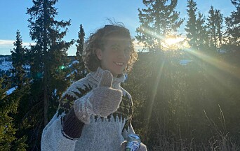 TOMMEL OPP: Ulrik synes påske er topp. TOMMEL OPP: Ulrik synes påske er topp.