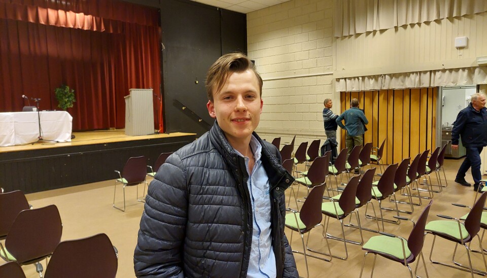 Sander Rem Haugen er fornøyd med nyheten ministeren kom med. Sander Rem Haugen er fornøyd med nyheten ministeren kom med.