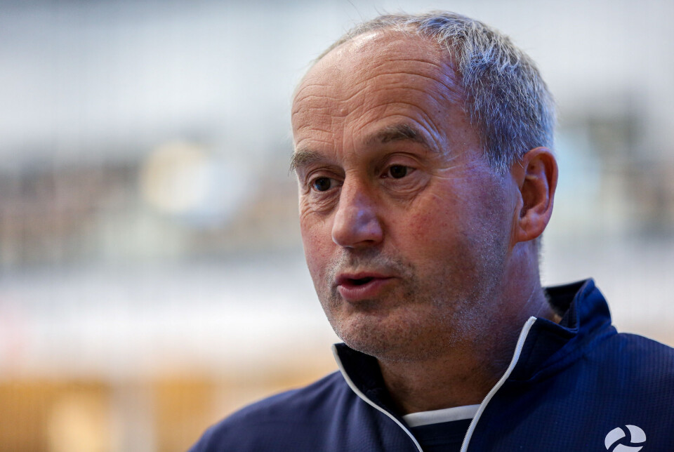 GODT OPPMØTE: Teamleder for elite i Volda Handball, Arild Bakke gledet seg over at så mange tok turen til klubbens storstue. GODT OPPMØTE: Teamleder for elite i Volda Handball, Arild Bakke gledet seg over at så mange tok turen til klubbens storstue.