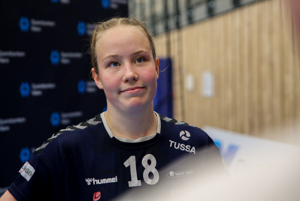 STOLT: Selv om det ble tap roser voldas kantspiller Rakel Sara Elvarsdottir lagvenninenes innsats. STOLT: Selv om det ble tap roser voldas kantspiller Rakel Sara Elvarsdottir lagvenninenes innsats.
