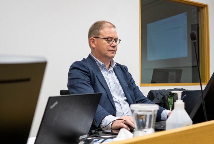 Prosjektdirektør i Havila Kystruten Kjell Rabben måtte forklare seg om hva som ble snakket om i det digitale møtet partene hadde i fjor.