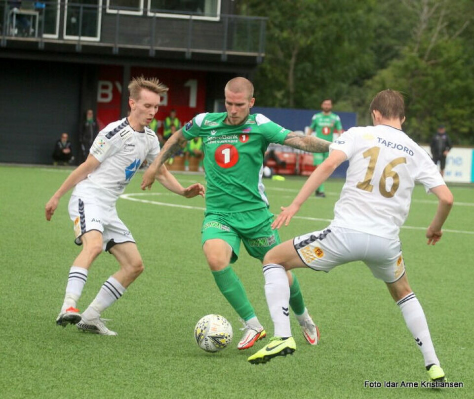 MOTIVERT: Nå vil Birkir Thor Gudmundsson se hvor langt han kan nå som fotballspiller.