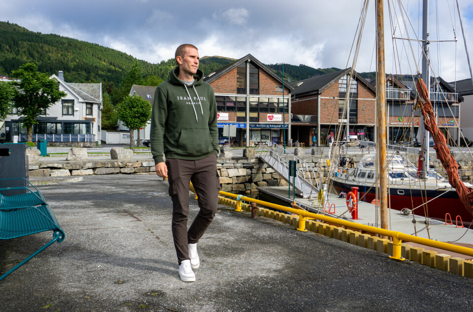 LANDSKAMPER: Volda-spiller Birkir Thor Gudmundsson har spilt syv kamper for Islands aldersbestemte landslag.