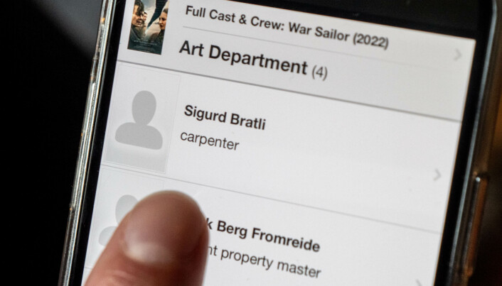 KREDITERT: Sigurd Bratli er kreditert på IMDb.
