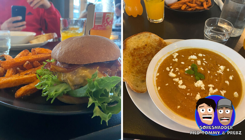 INNBYDENDE: Maten på Madelynn Coffee var av en annen klasse enn de tidligere spisestedene Tommy og Prebz har besøkt så langt. INNBYDENDE: Maten på Madelynn Coffee var av en annen klasse enn de tidligere spisestedene Tommy og Prebz har besøkt så langt.