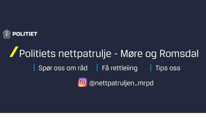 Unge kan kontakte Nettpatruljen på Facebook. Unge kan kontakte Nettpatruljen på Facebook.