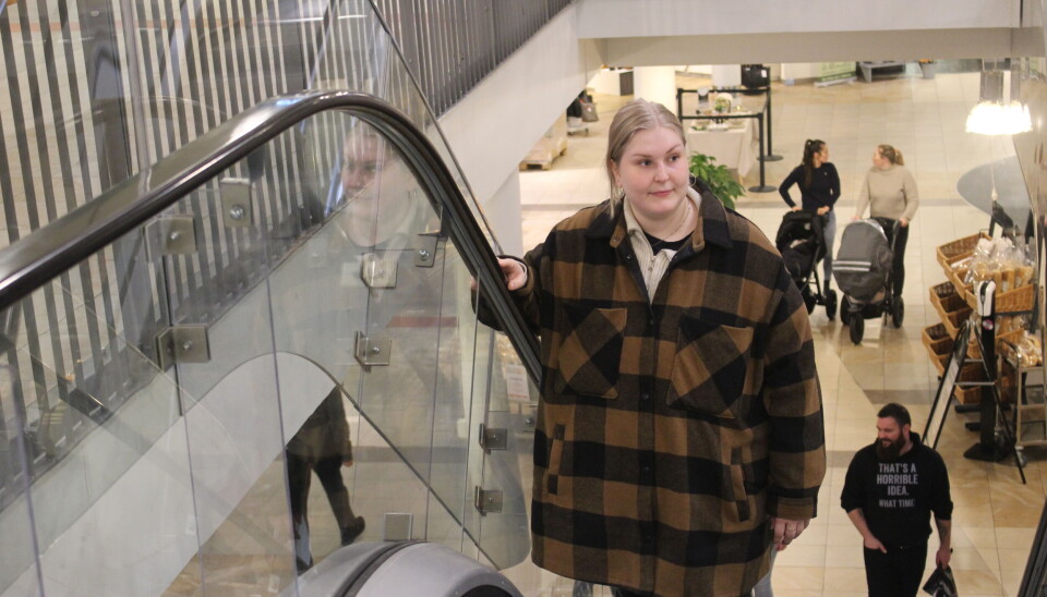 Oda har aldri trivdes på kjøpesenter og syntes fortsatt at shopping er ubehagelig.