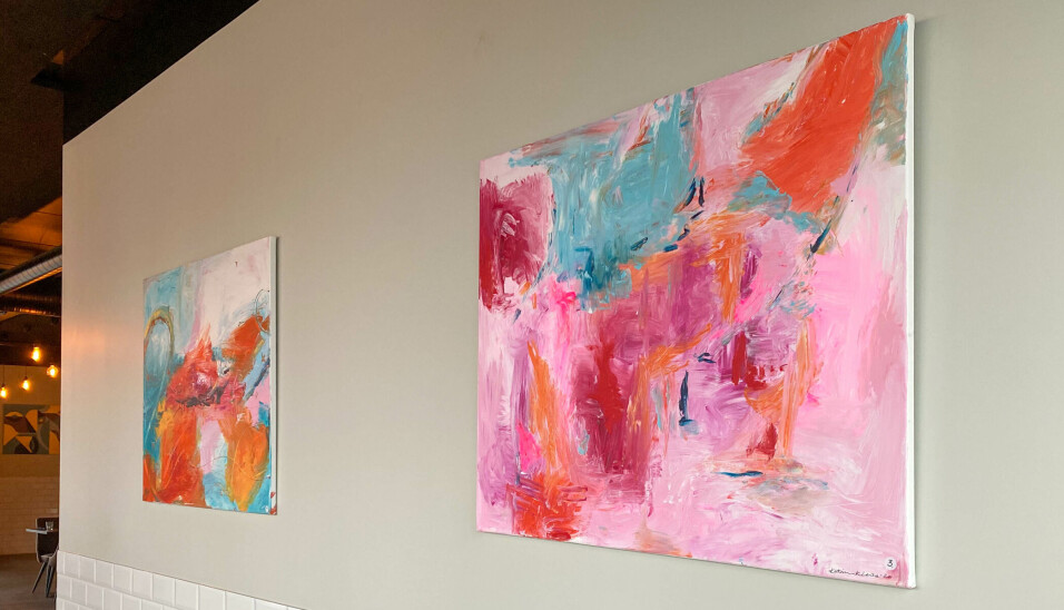 KUNST: Det var noen malerier på veggen begge anmelderne skjønte lite av. Det er mulig Tommy og Prebz ikke er i målgruppen. KUNST: Det var noen malerier på veggen begge anmelderne skjønte lite av. Det er mulig Tommy og Prebz ikke er i målgruppen.