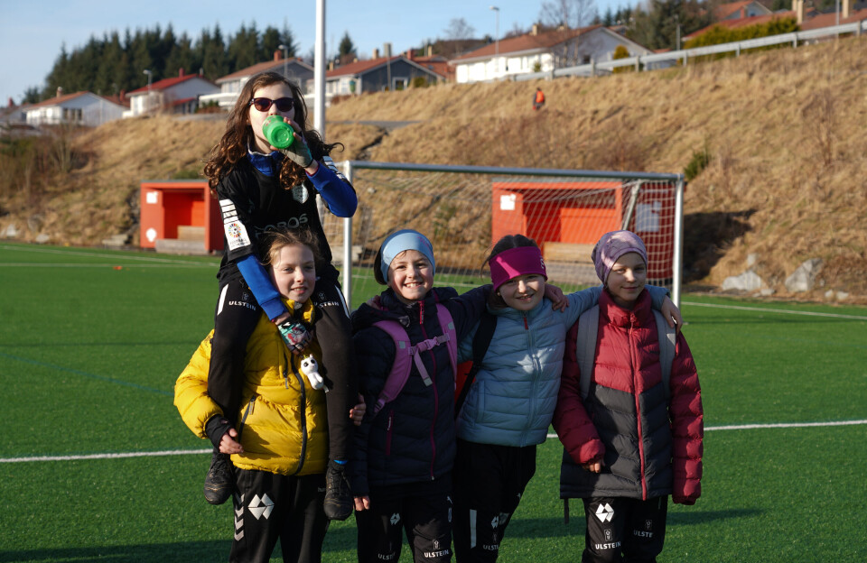 SAMHOLD: Barna på OBOS-campen blir bedre kjent med både gamle og nye venner.