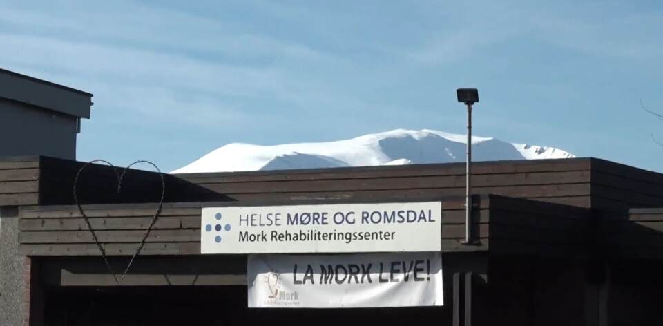 KLART BUDSKAP: Mork rehabiliteringssenter som skal legges ned innen juni. KLART BUDSKAP: Mork rehabiliteringssenter som skal legges ned innen juni.