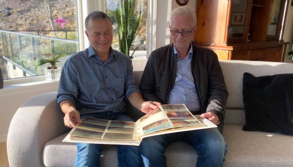 GAMLEDAGER: Tore Olav Relling (til venstre) og Åge Warholm (til høyre) mimrer tilbake til stundene fra Egypt. GAMLEDAGER: Tore Olav Relling (til venstre) og Åge Warholm (til høyre) mimrer tilbake til stundene fra Egypt.