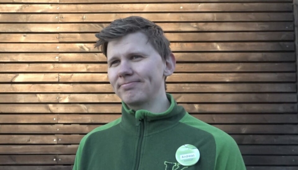 FORNØYD: Butikksjef Andreas Pinaas kan fortelle oss at Kiwi har mange tiltak for å forhindre matsvinn. FORNØYD: Butikksjef Andreas Pinaas kan fortelle oss at Kiwi har mange tiltak for å forhindre matsvinn.