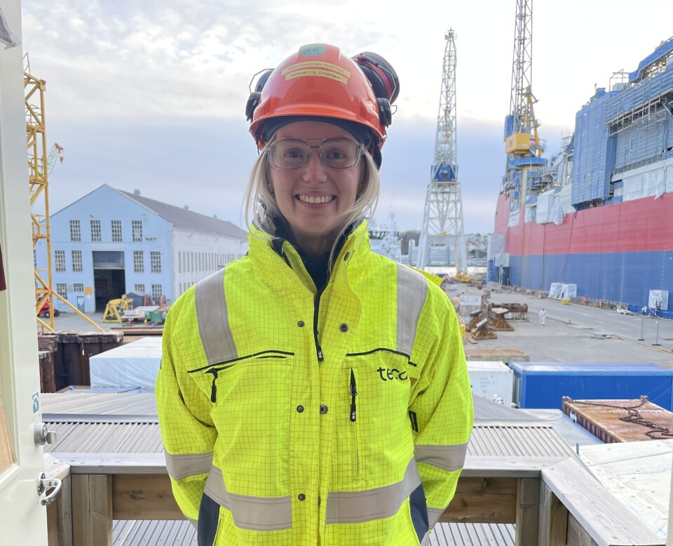 ENGASJERT: Henriette Thorsen mener at det er behov for flere kvinnelige elektrikere. ENGASJERT: Henriette Thorsen mener at det er behov for flere kvinnelige elektrikere.