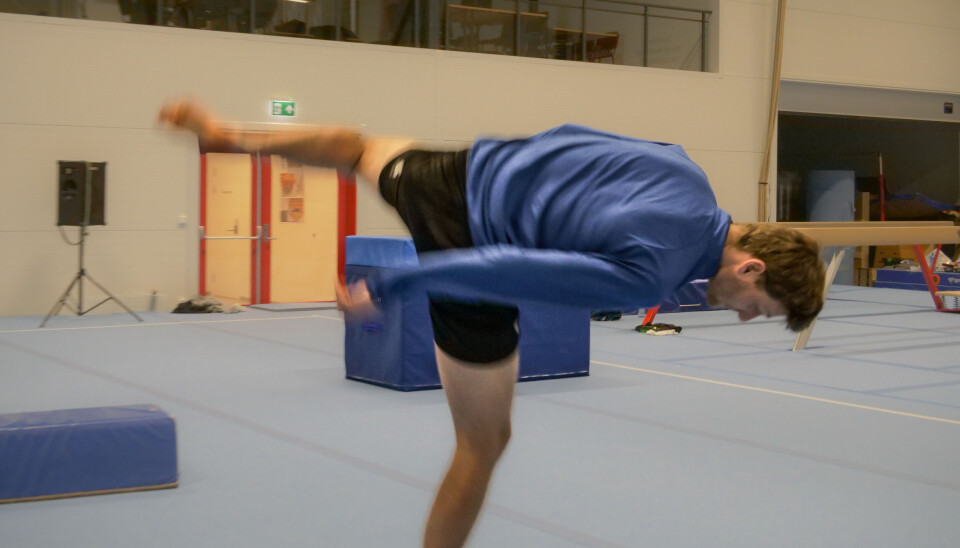 TRIKS: palmspin, swipe og sideflip er blant noen av elementene man kan jobbe med innen parkour TRIKS: palmspin, swipe og sideflip er blant noen av elementene man kan jobbe med innen parkour