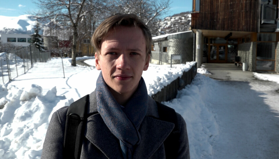 BEKYMRET FOR DRIKKEKULTUREN: Håkon Skancke forteller om et drikkepress han selv har følt på i Volda.