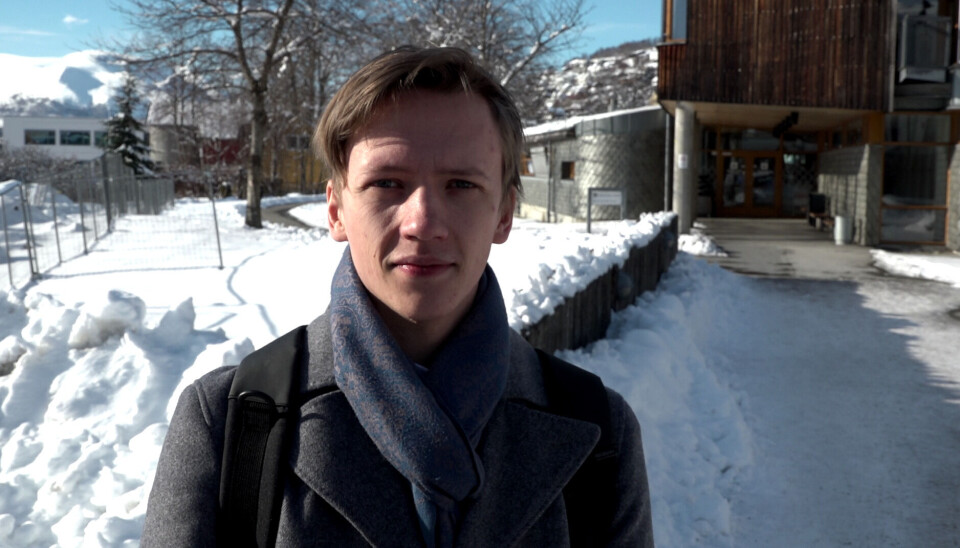 BEKYMRET FOR DRIKKEKULTUREN: Håkon Skancke forteller om et drikkepress han selv har følt på i Volda. BEKYMRET FOR DRIKKEKULTUREN: Håkon Skancke forteller om et drikkepress han selv har følt på i Volda.
