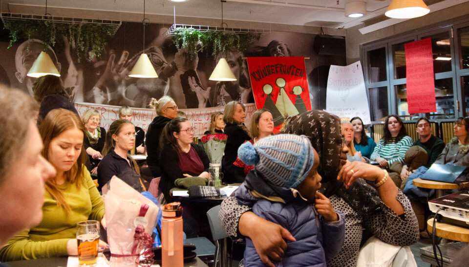 FLERE APELLER: Kvinnehelse, samtykkelov og Internasjonal solidaritet var bare noen av temaene.