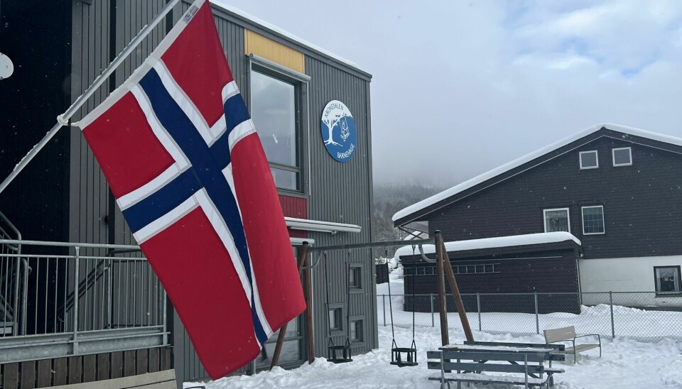 MARKERING: Krokedalen barnehage er en av mange barnehager i Norge som markerte barnehagedagen.