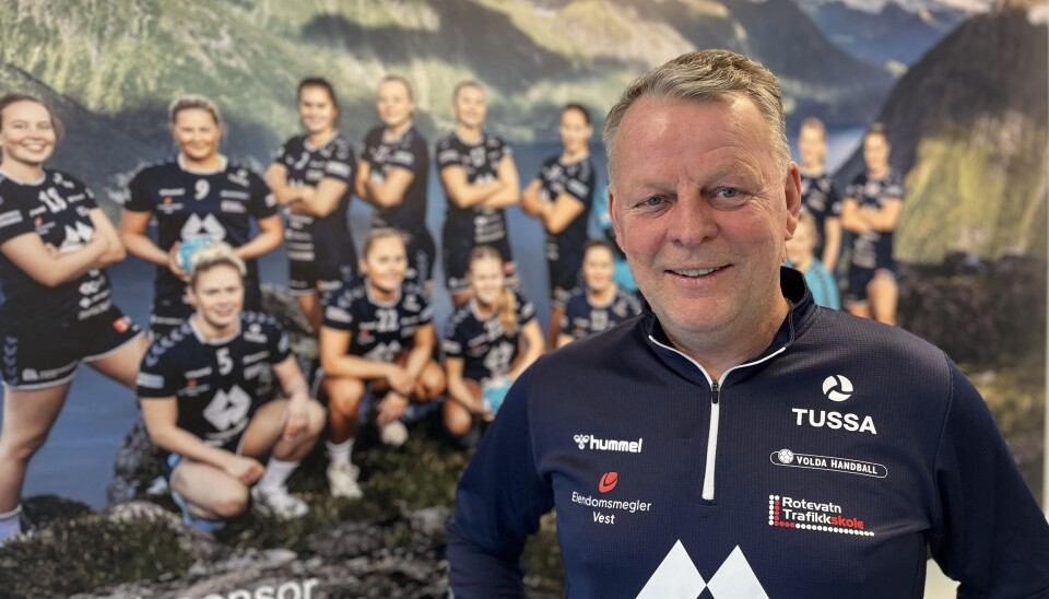 NY TRENER: Reidar Møistad tar over Volda håndball neste sesong. Han ser fram mot utfordringene til klubben.
