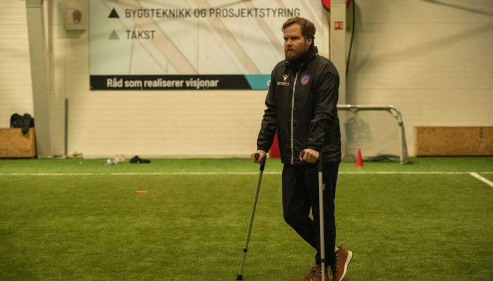 MOTIVERTE: Volda-treneren sier laget motverer seg likt til alle kamper, uansett motstand.