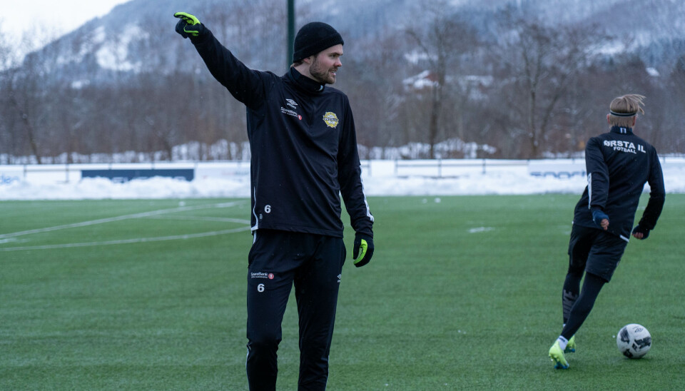 UNDERDOG: Kaptein Sigurd Aarflot Sundnes mener Ørsta ikke har noe å tape mot Volda.