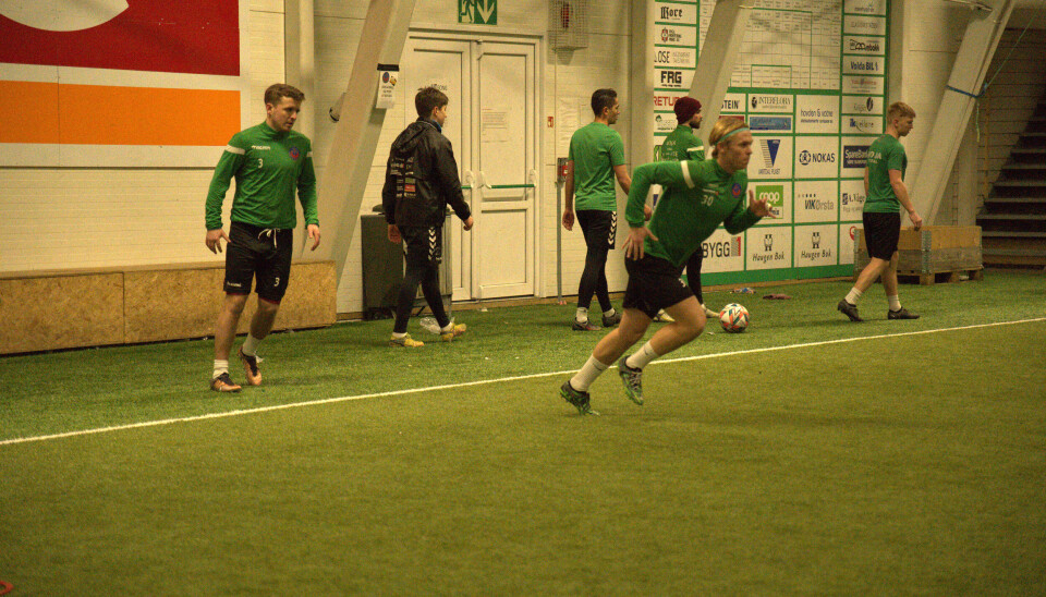 FAVORITTER: Kaptein Rasmus Aarflot vet at seier er forventet av Volda. FAVORITTER: Kaptein Rasmus Aarflot vet at seier er forventet av Volda.
