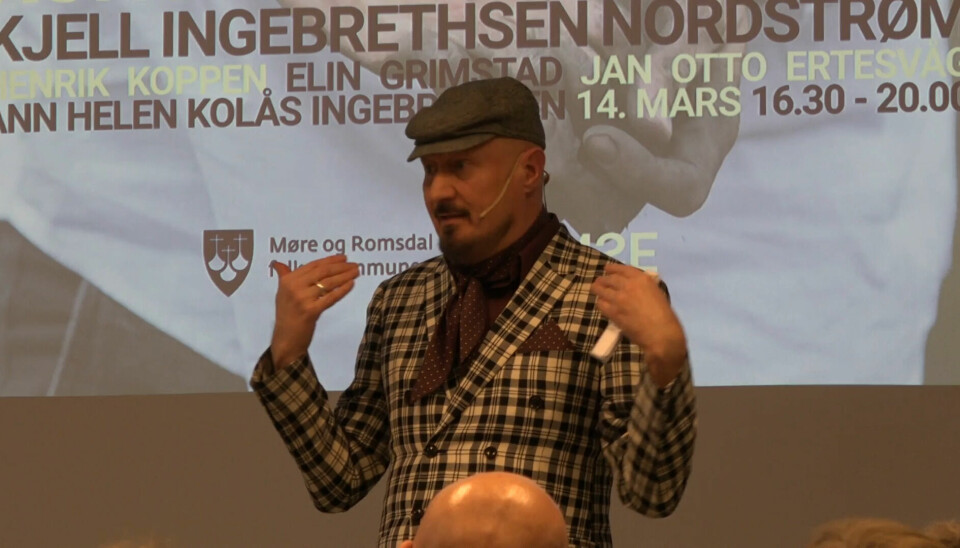 – Jeg vil bli invitert tilbake til Volda, sa Nordström.