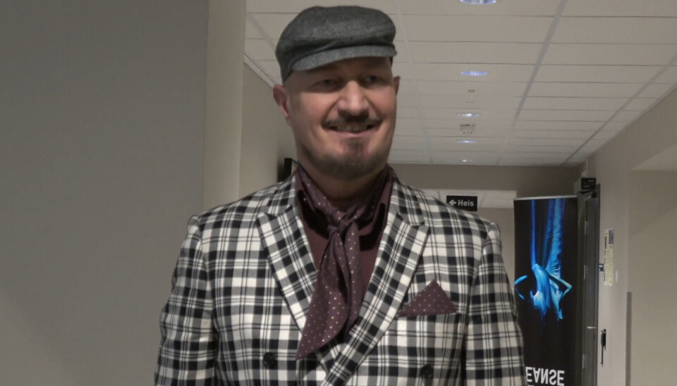 PÅ VOLDABESØK: Kjell Ingebrethsen Nordström snakket om hvor han henter inspirasjon fra.